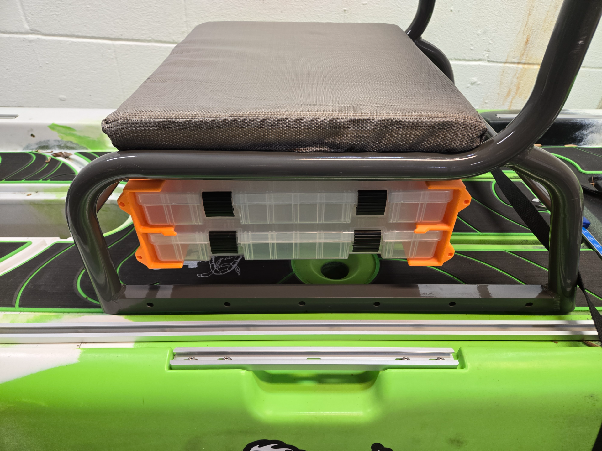 Kayak Under Seat Tackle System